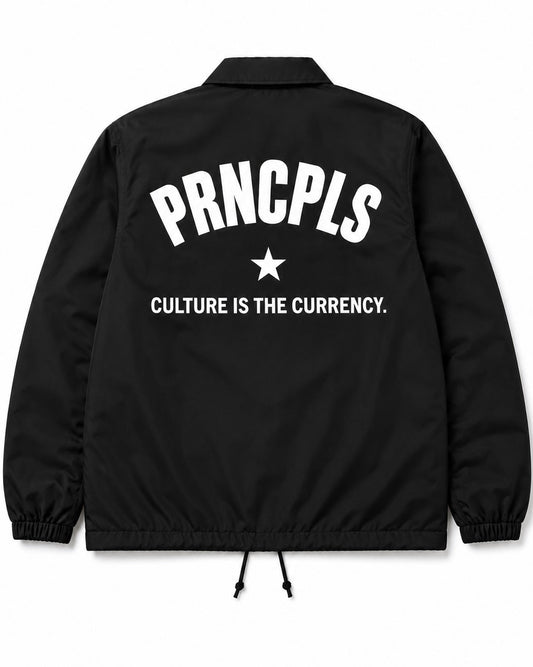 PRNCPLS Currency Coaches Jacket